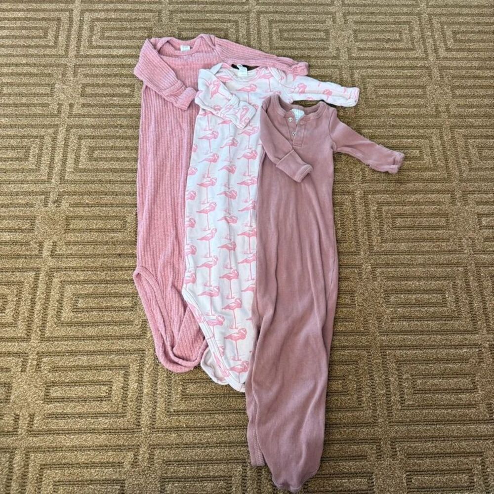 Organic Cotton Baby Girl Infant Gowns
